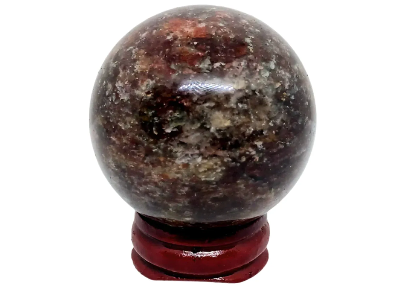 138G Thousand Layer Quartz Crystal Sphere