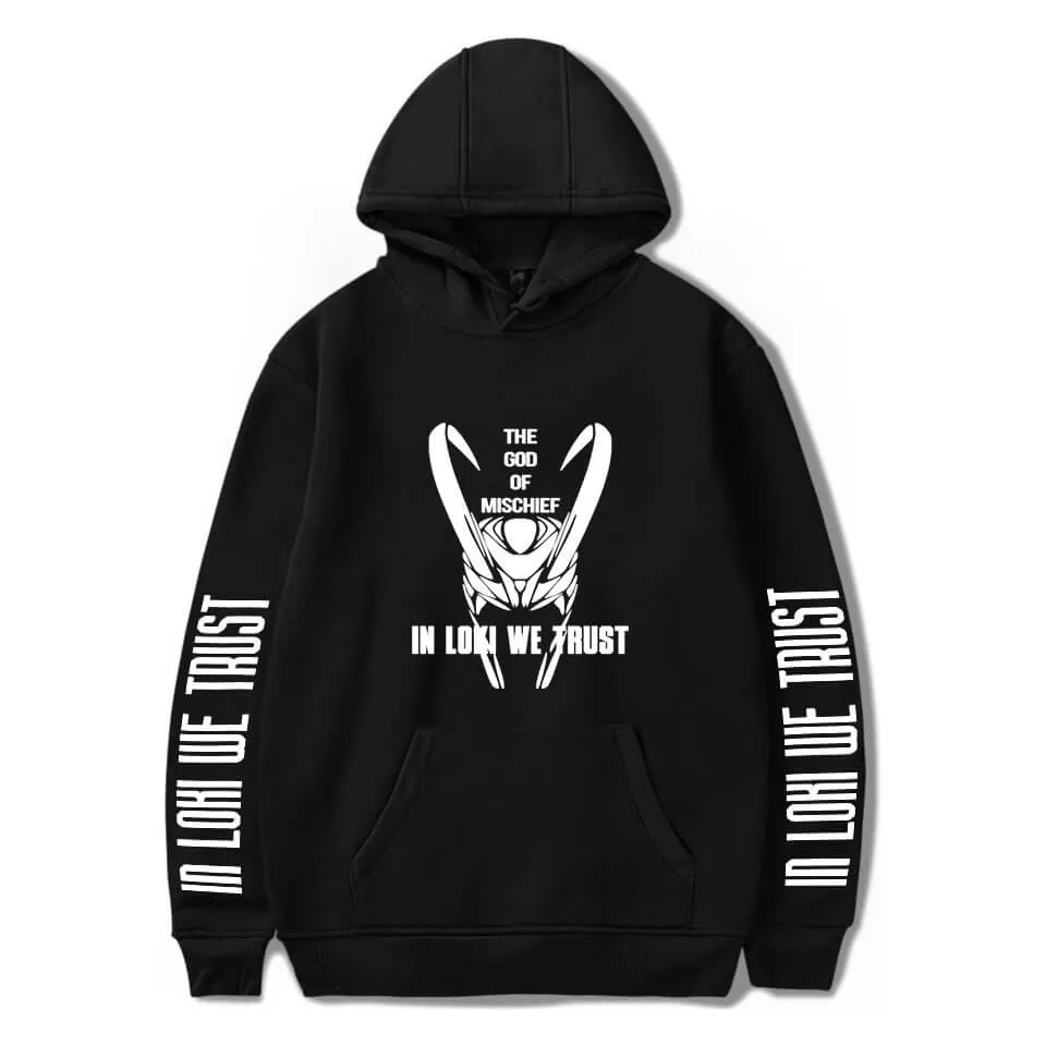 2021 Loki Hoodie Sweatshirt Unisex Loki Printed Pullover Hooded Jacket