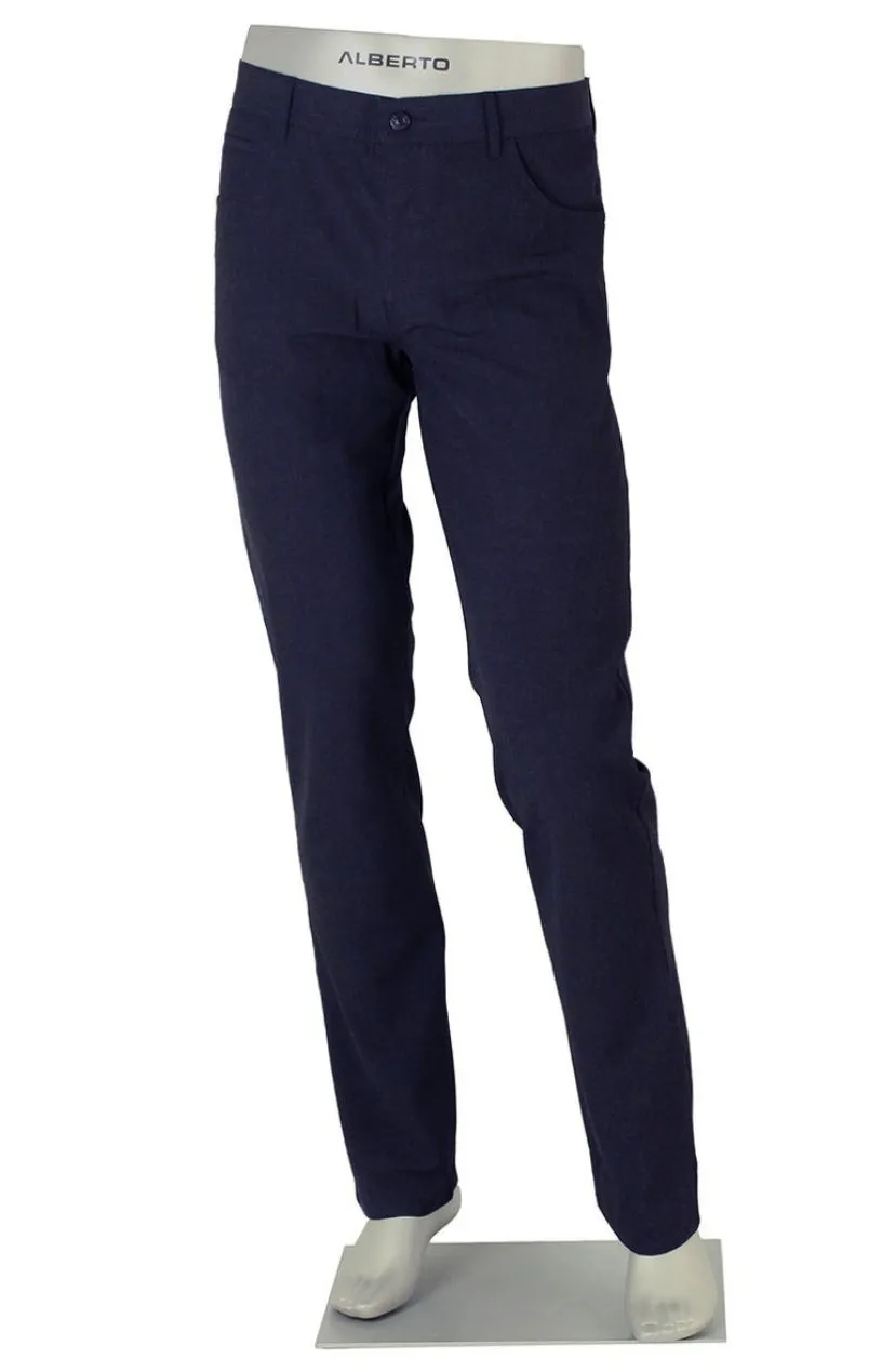 Alberto Regular Fit Pipe Ceramica Pant 0039, Navy