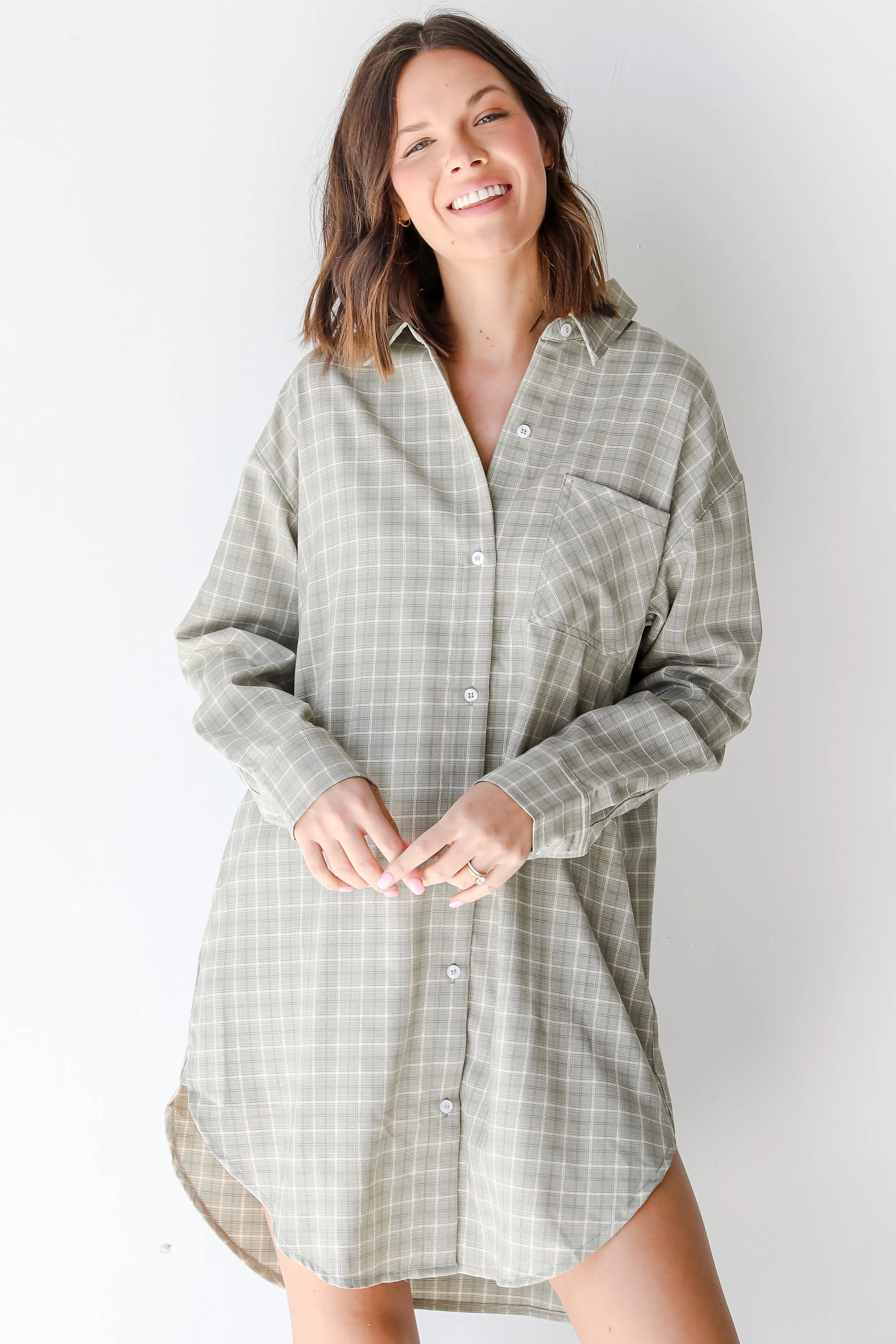 All The Trends Plaid Tunic