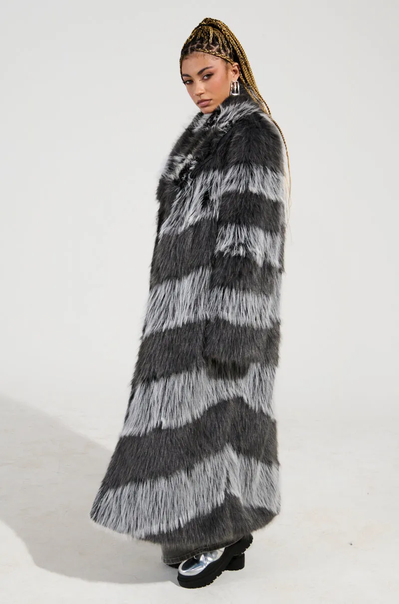 ANNI MAXI FAUX FUR JACKET