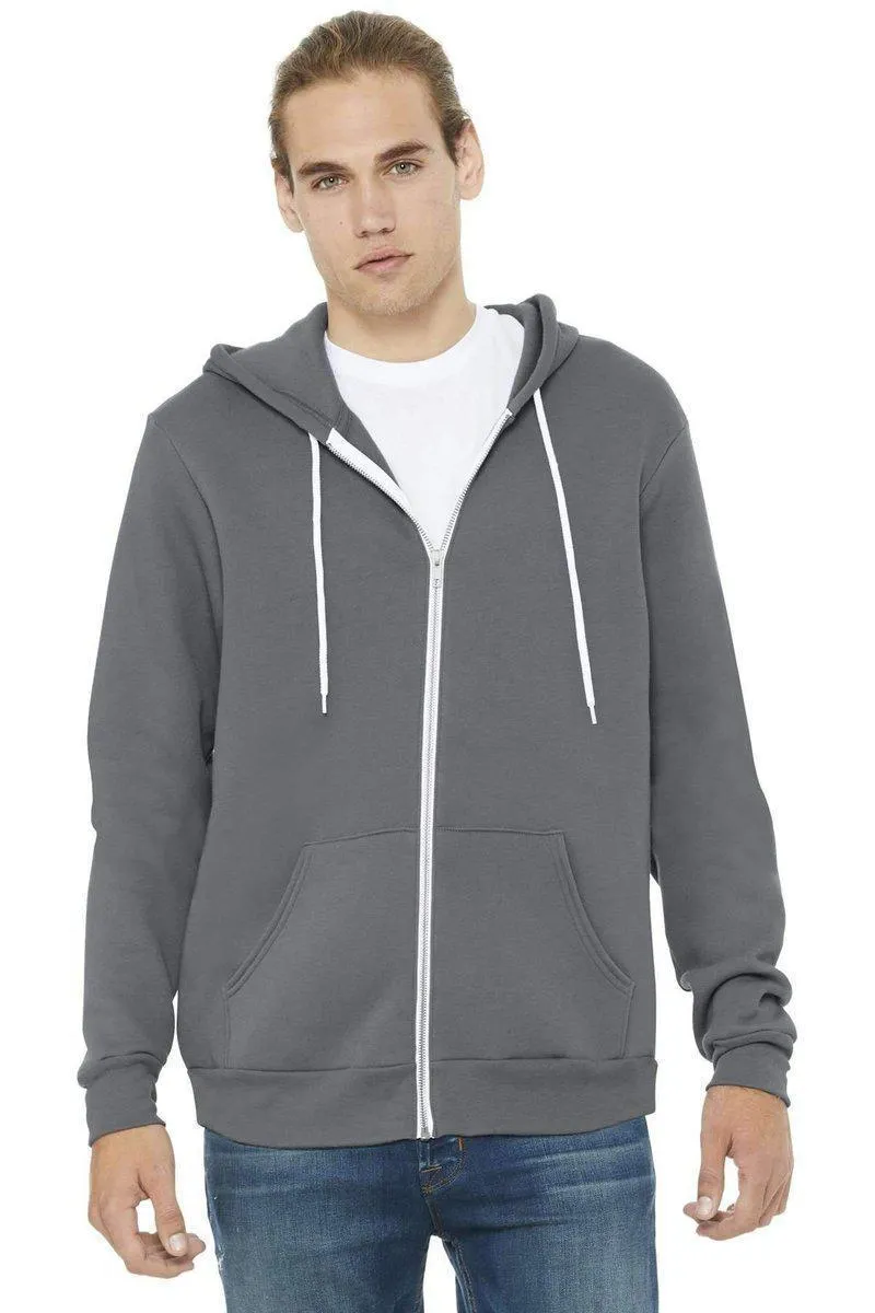 Bella Canvas 3739: Unisex Sponge Fleece Full-Zip Hoodie