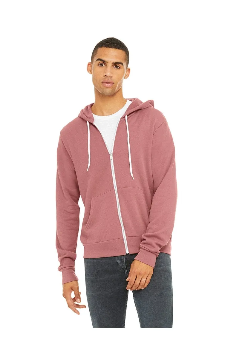 Bella Canvas 3739: Unisex Sponge Fleece Full-Zip Hoodie