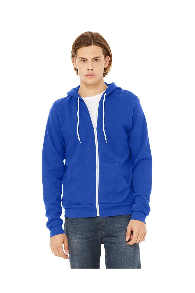 Bella Canvas 3739: Unisex Sponge Fleece Full-Zip Hoodie