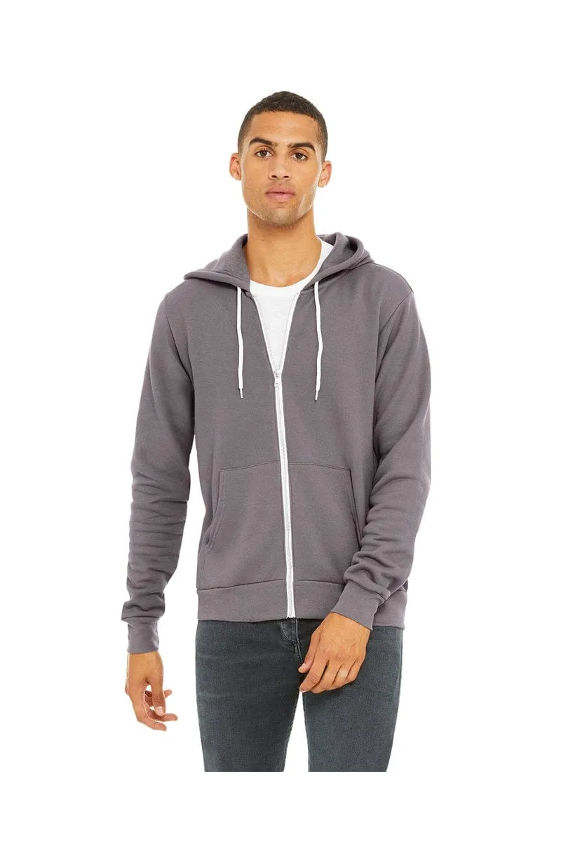 Bella Canvas 3739: Unisex Sponge Fleece Full-Zip Hoodie