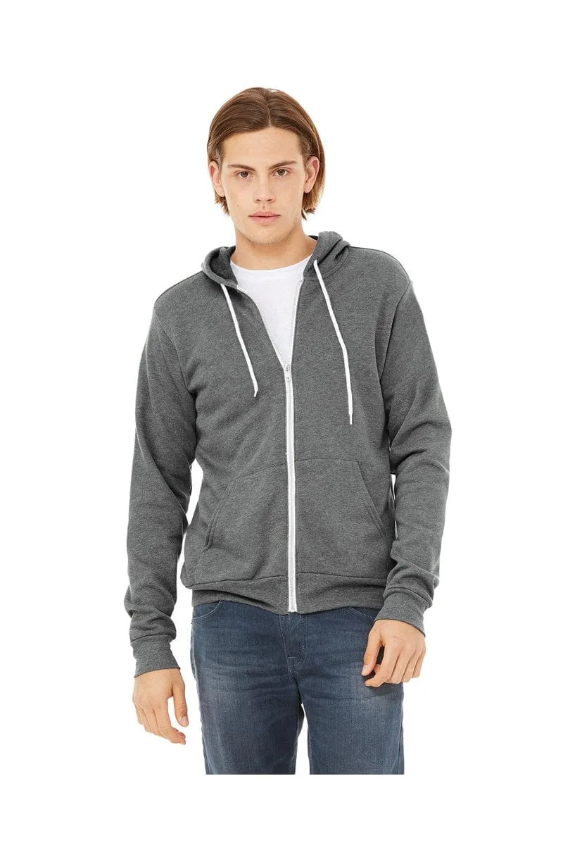 Bella Canvas 3739: Unisex Sponge Fleece Full-Zip Hoodie