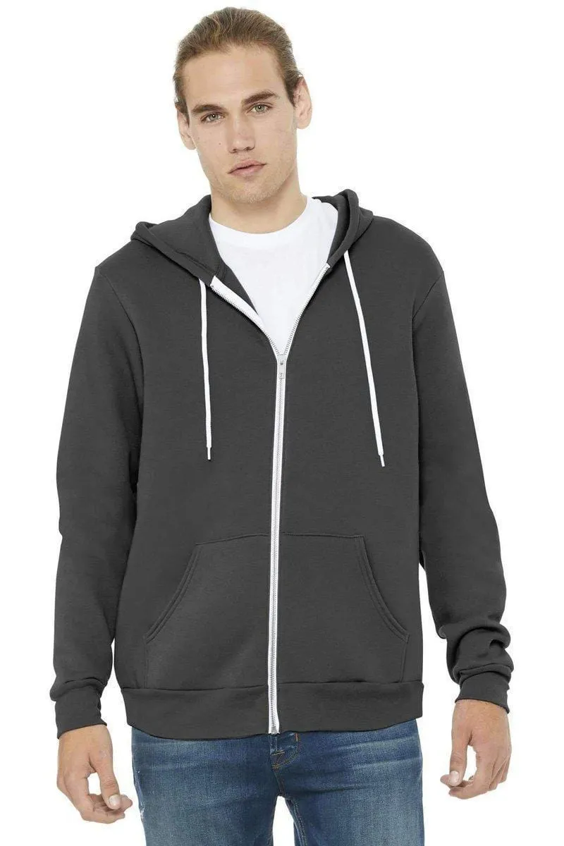 Bella Canvas 3739: Unisex Sponge Fleece Full-Zip Hoodie