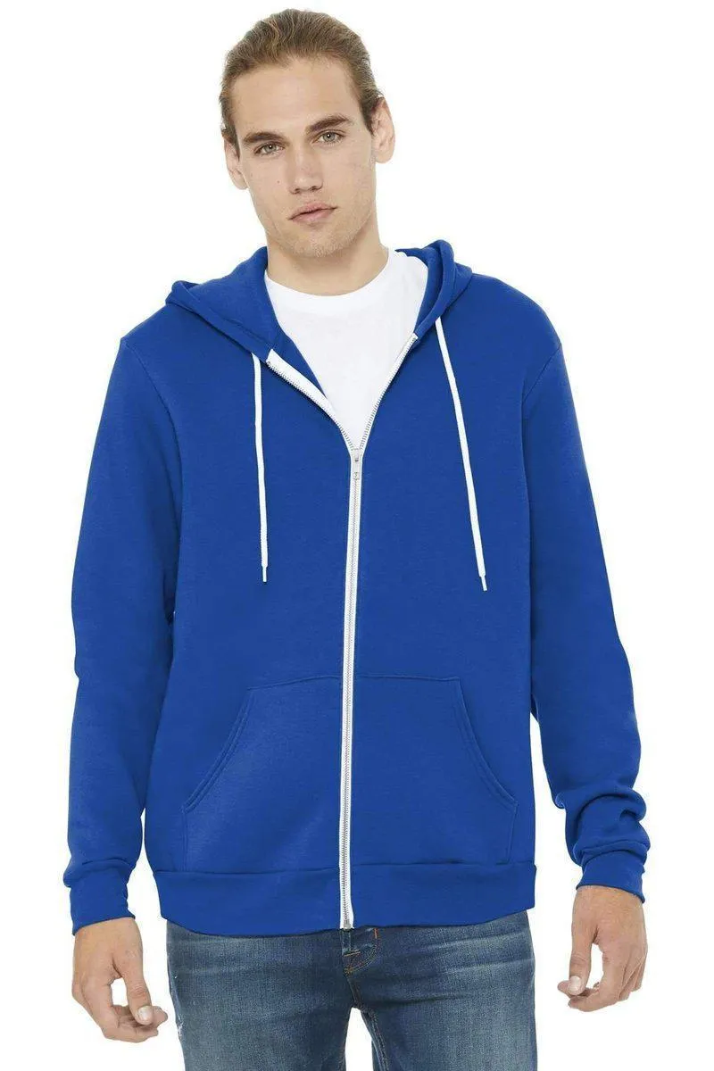 Bella Canvas 3739: Unisex Sponge Fleece Full-Zip Hoodie