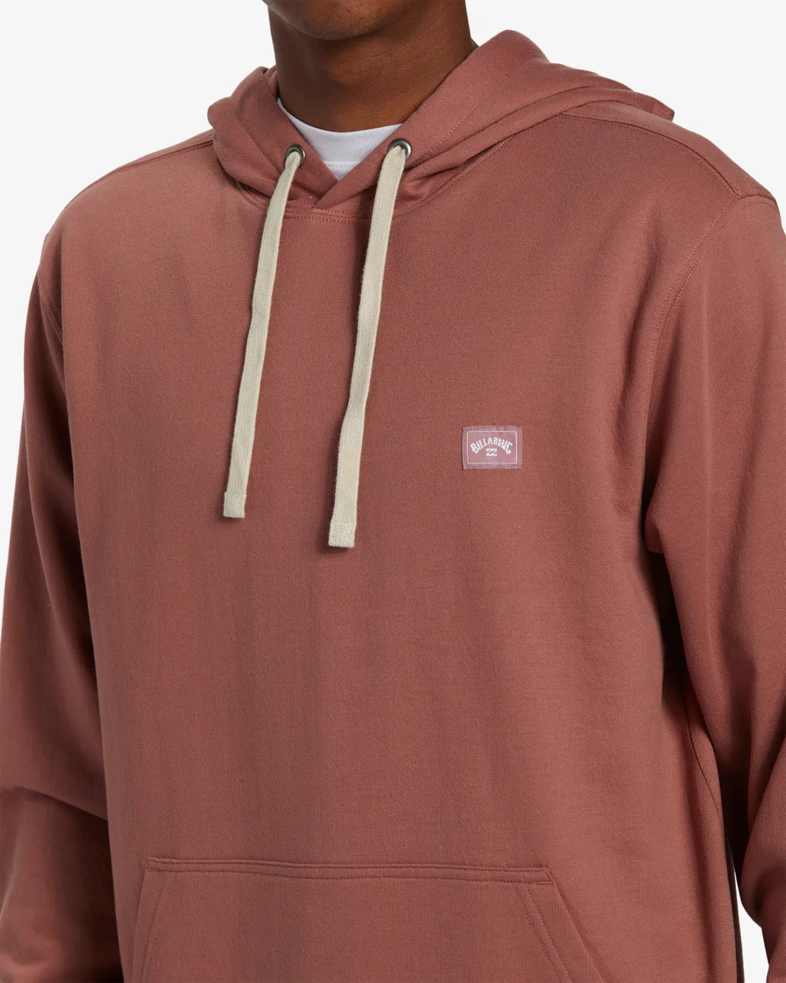 Billabong All Day Hooded Sweatshirt-Rosewood