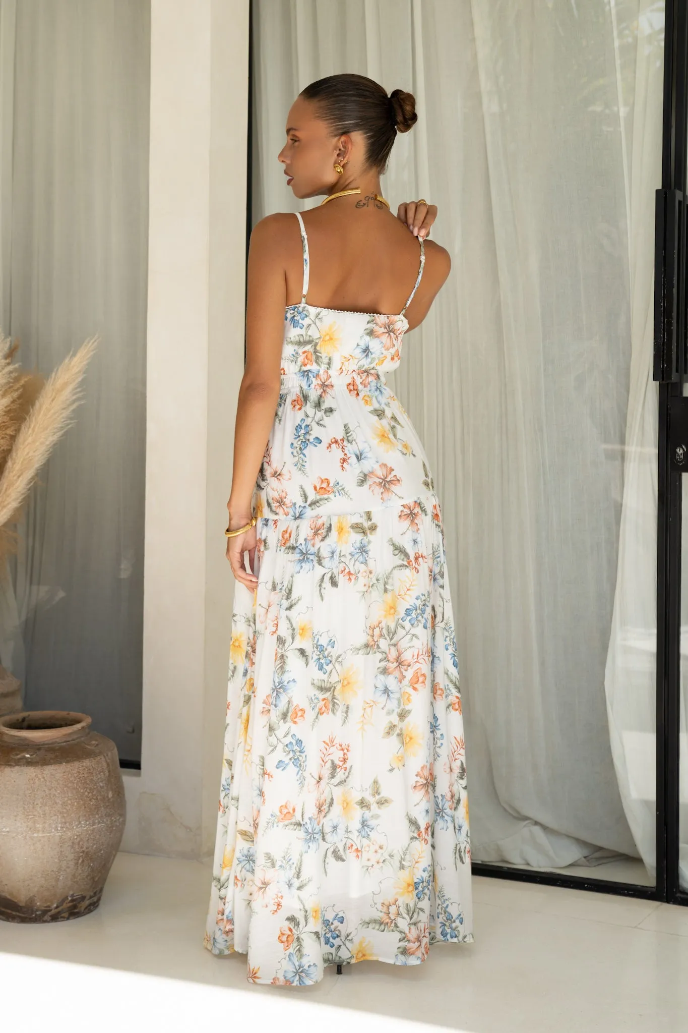 Bonnie Multicolour Floral Maxi Dress