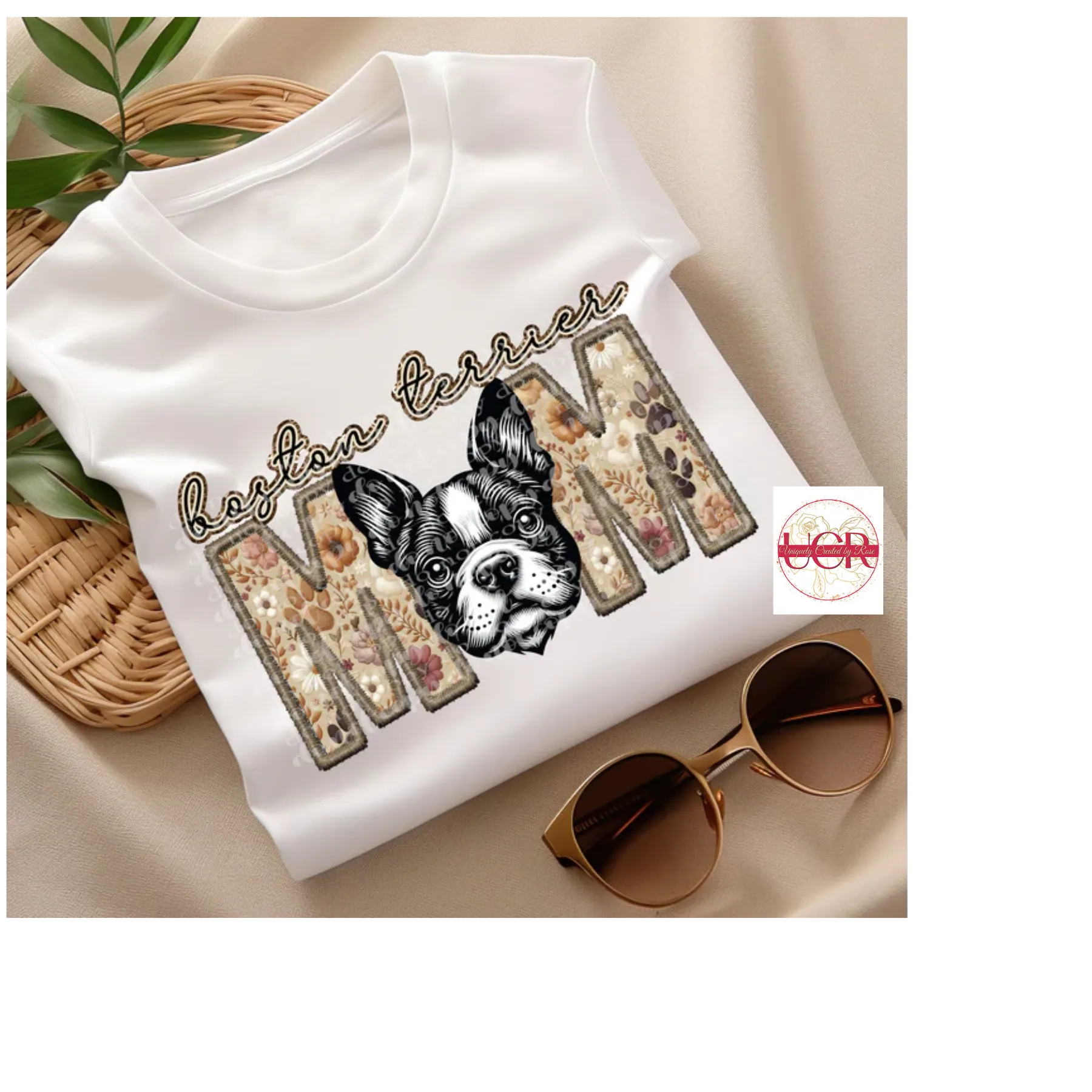 Boston Terrier Mom Tee