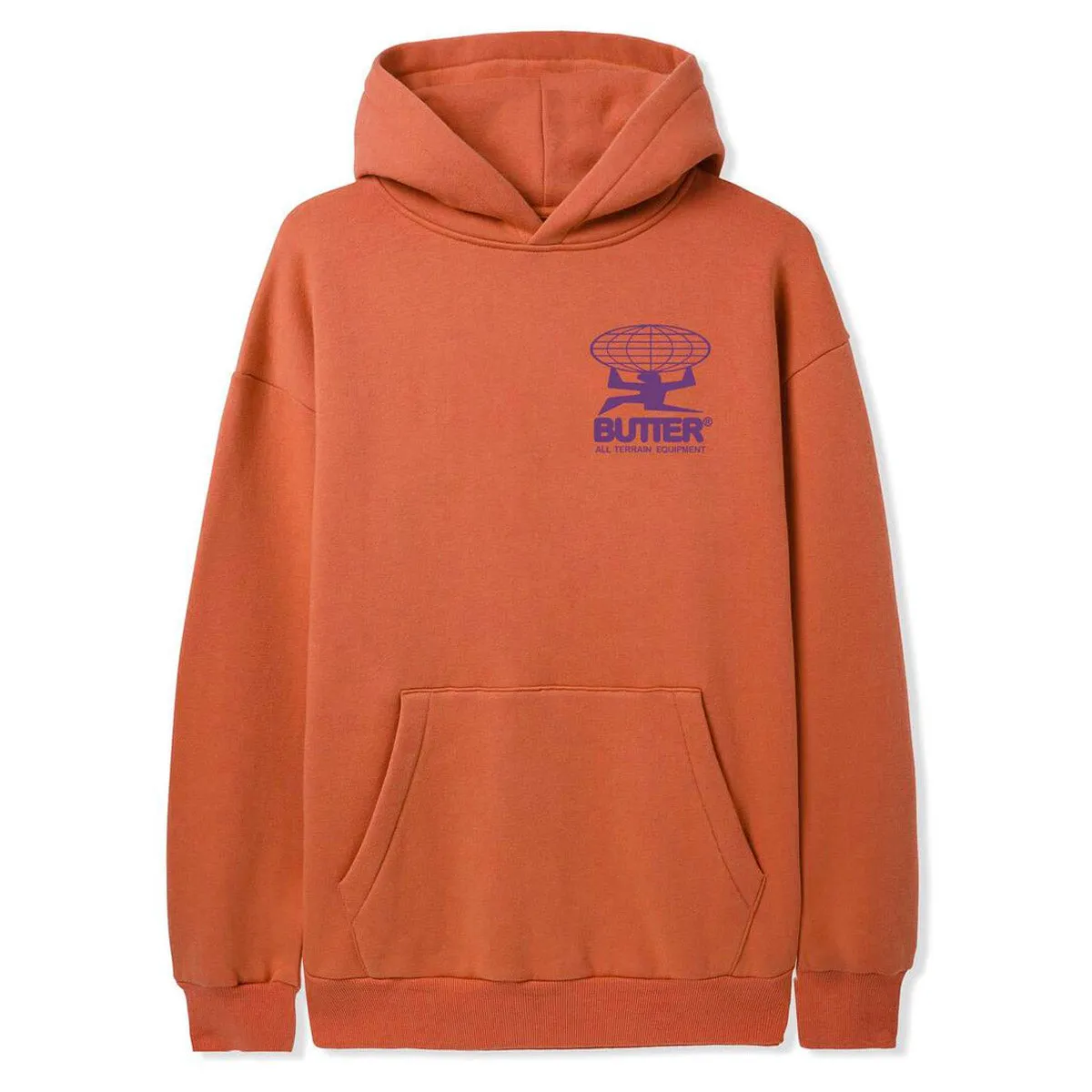 Butter Goods - All Terrain Hoodie Rust