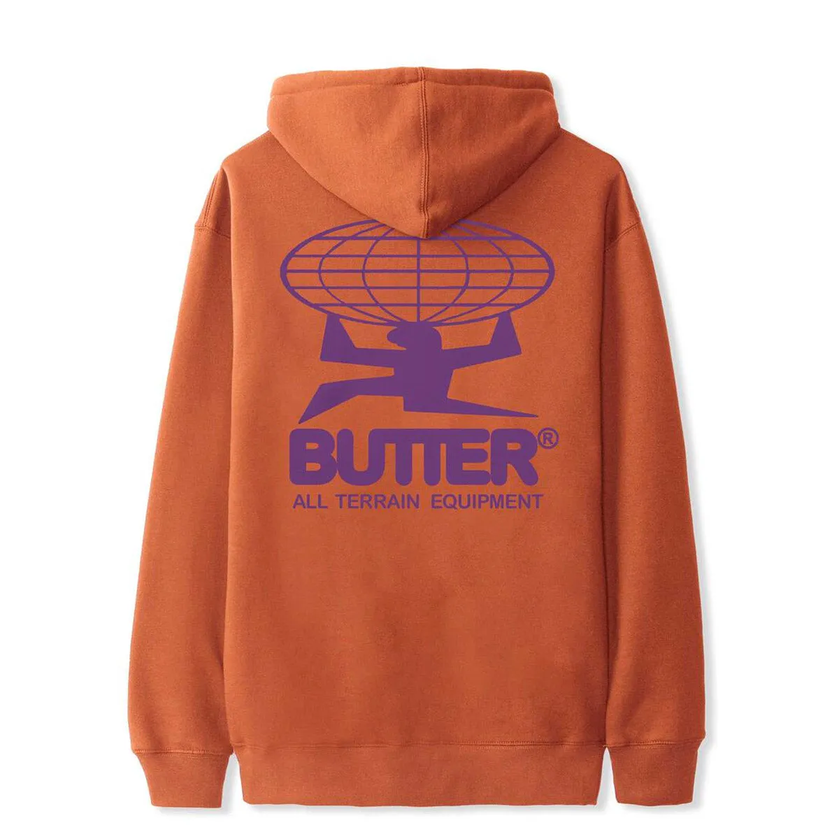 Butter Goods - All Terrain Hoodie Rust