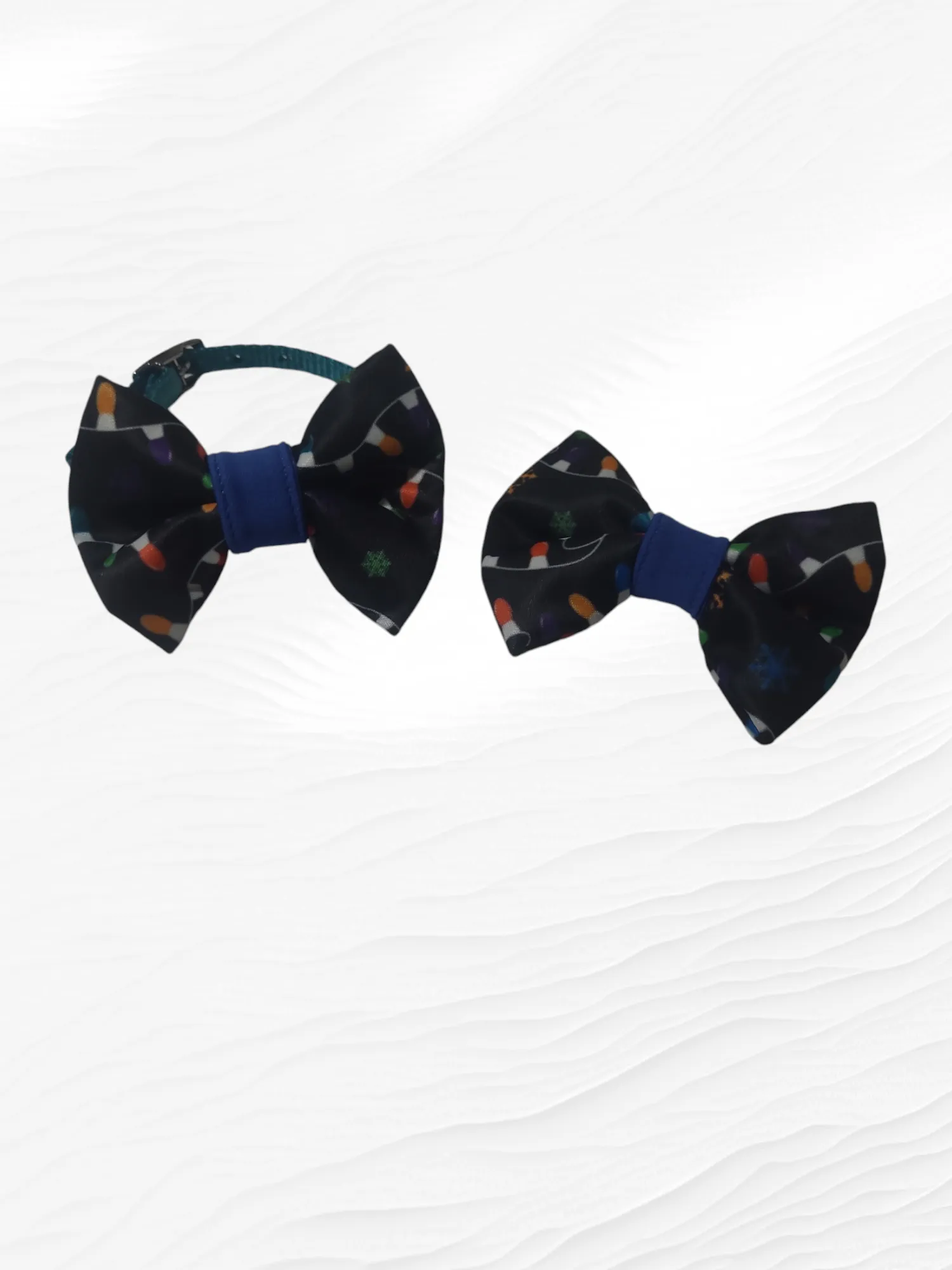 Collar Bow Tie - Christmas Lights