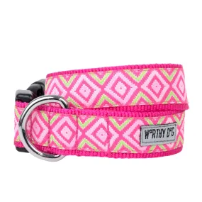 Collar | Graphic Diamond Pink