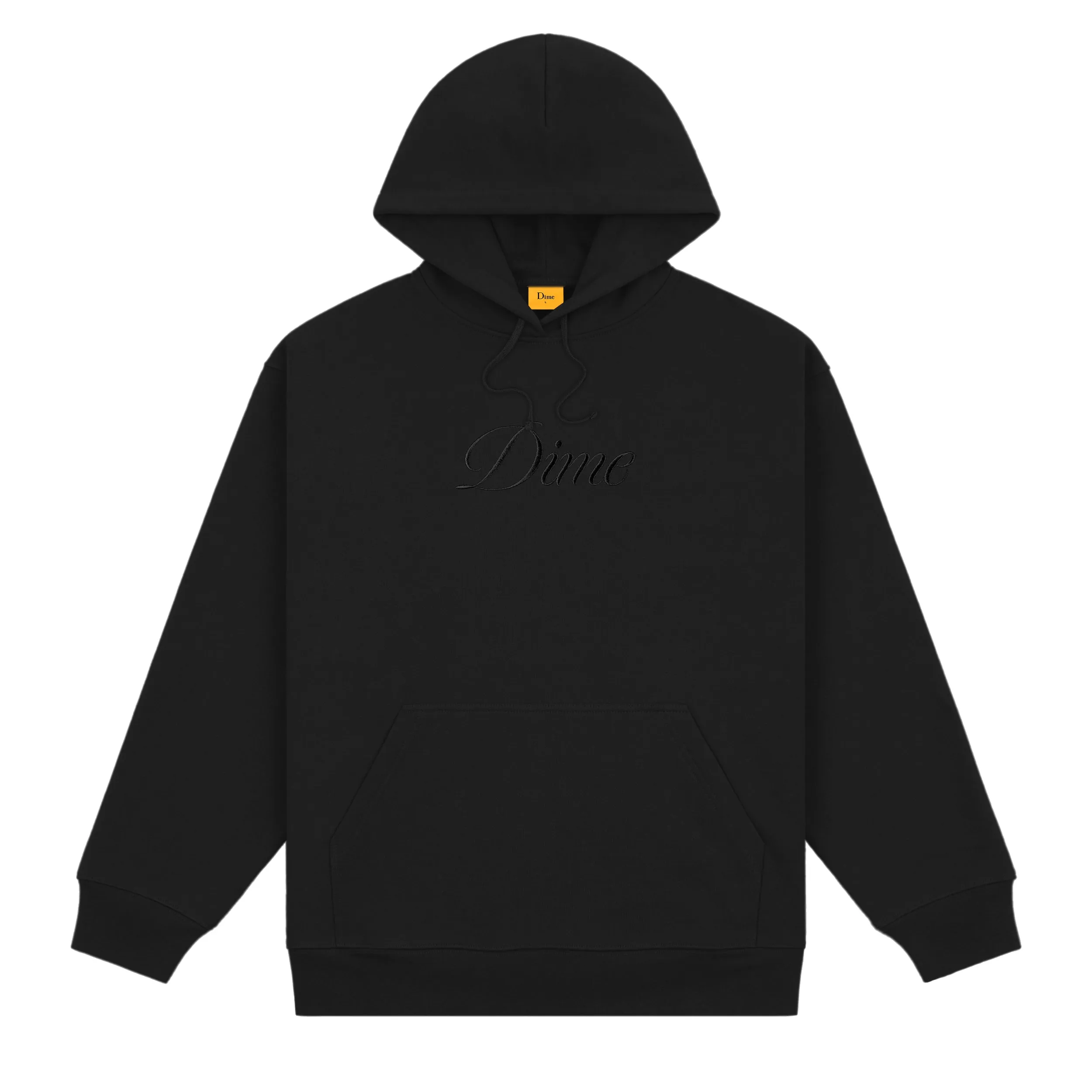 Cursive Logo Pullover, Black