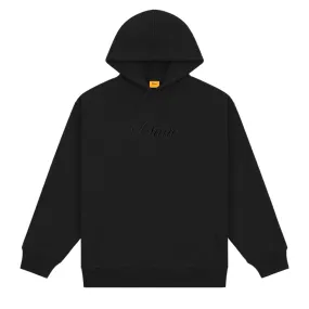 Cursive Logo Pullover, Black