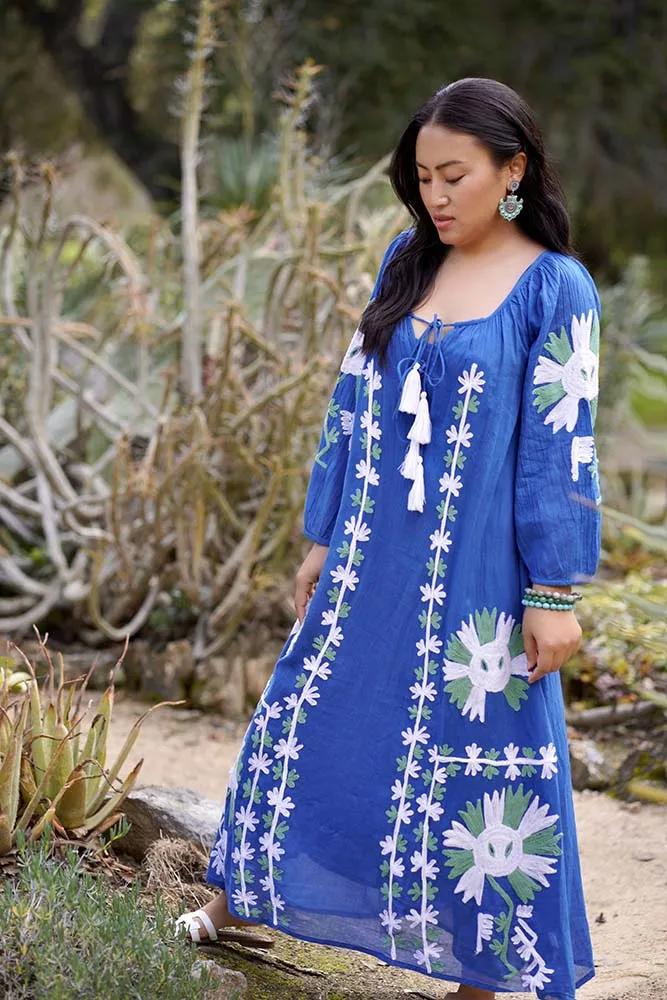 Dolma Elana Embroidery Maxi Dress