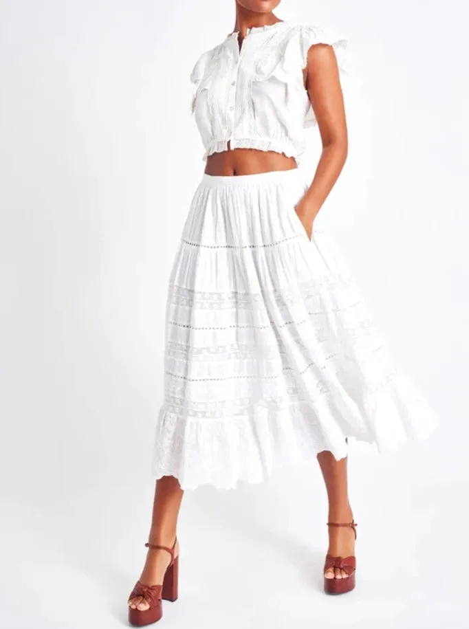 DONNA MIDI SKIRT