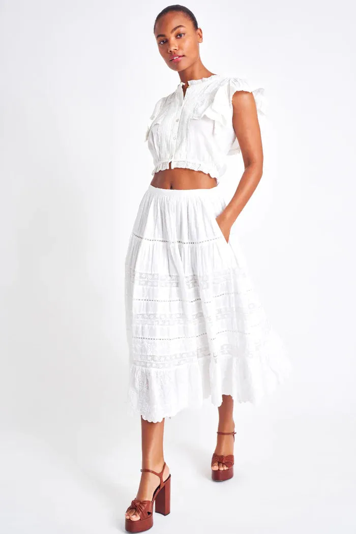 DONNA MIDI SKIRT