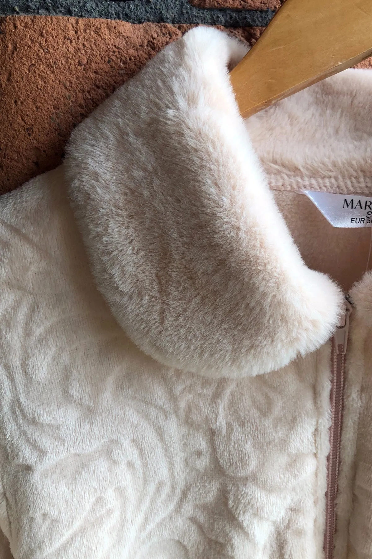 Farrah Luxury Faux Fur & Fleece Bedjacket