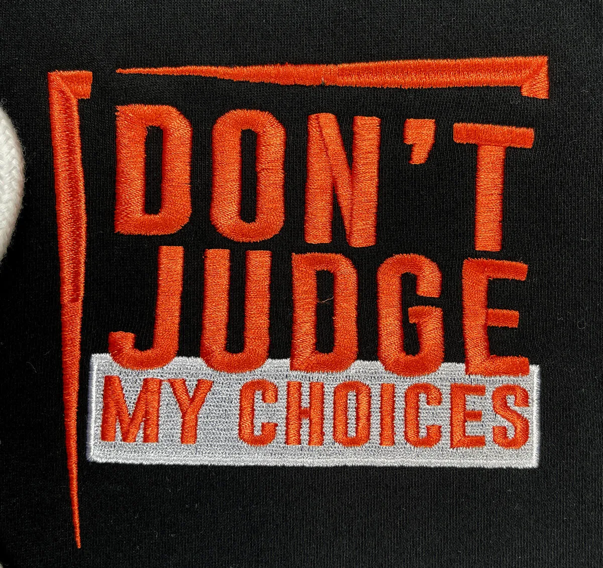 Fifth Loop - Don`t Judge Hoodie (Black)