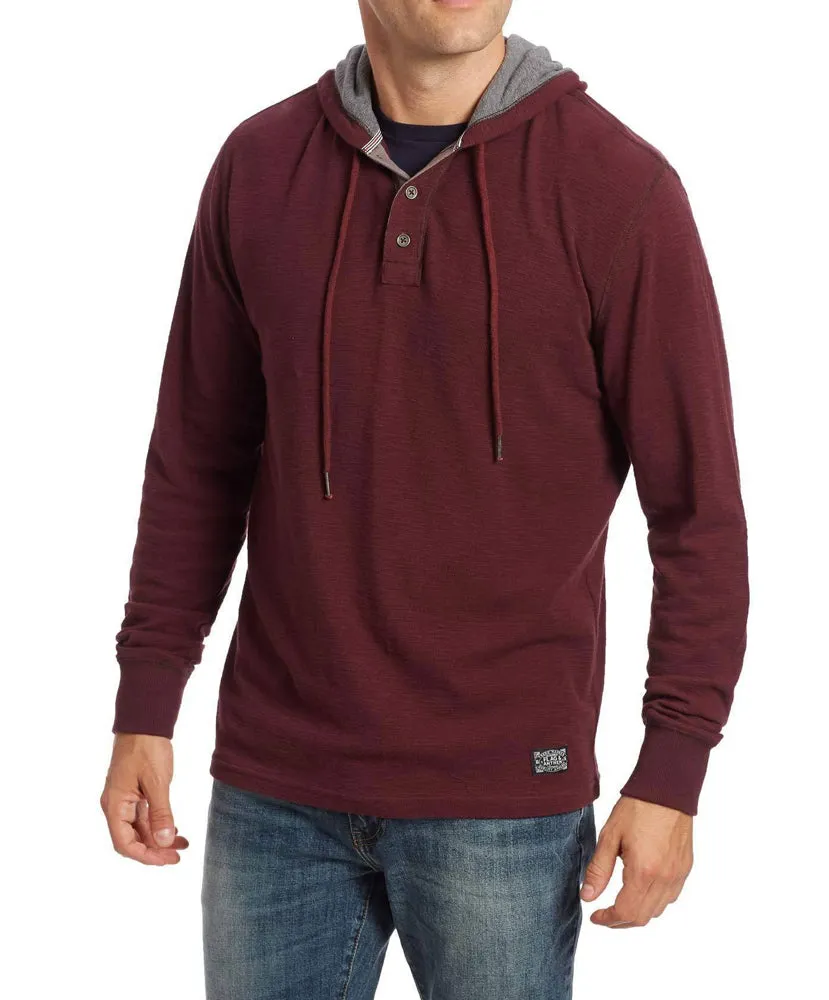 Flag & Anthem - Mauldin Long Sleeve Henley Hoodie