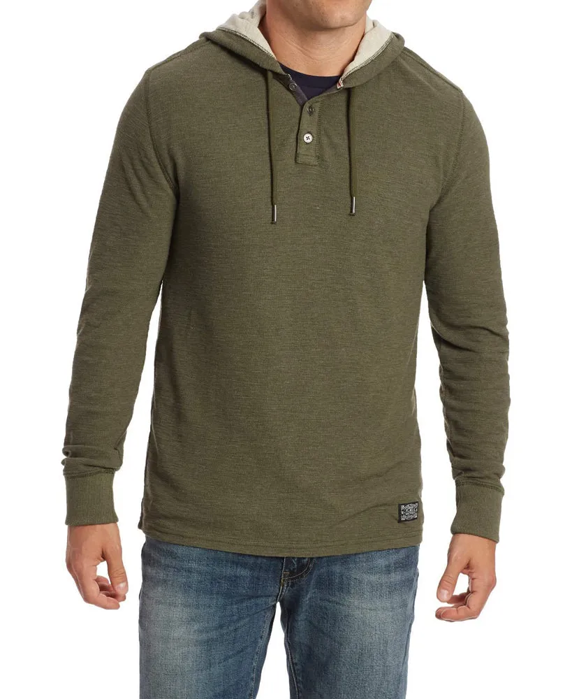 Flag & Anthem - Mauldin Long Sleeve Henley Hoodie