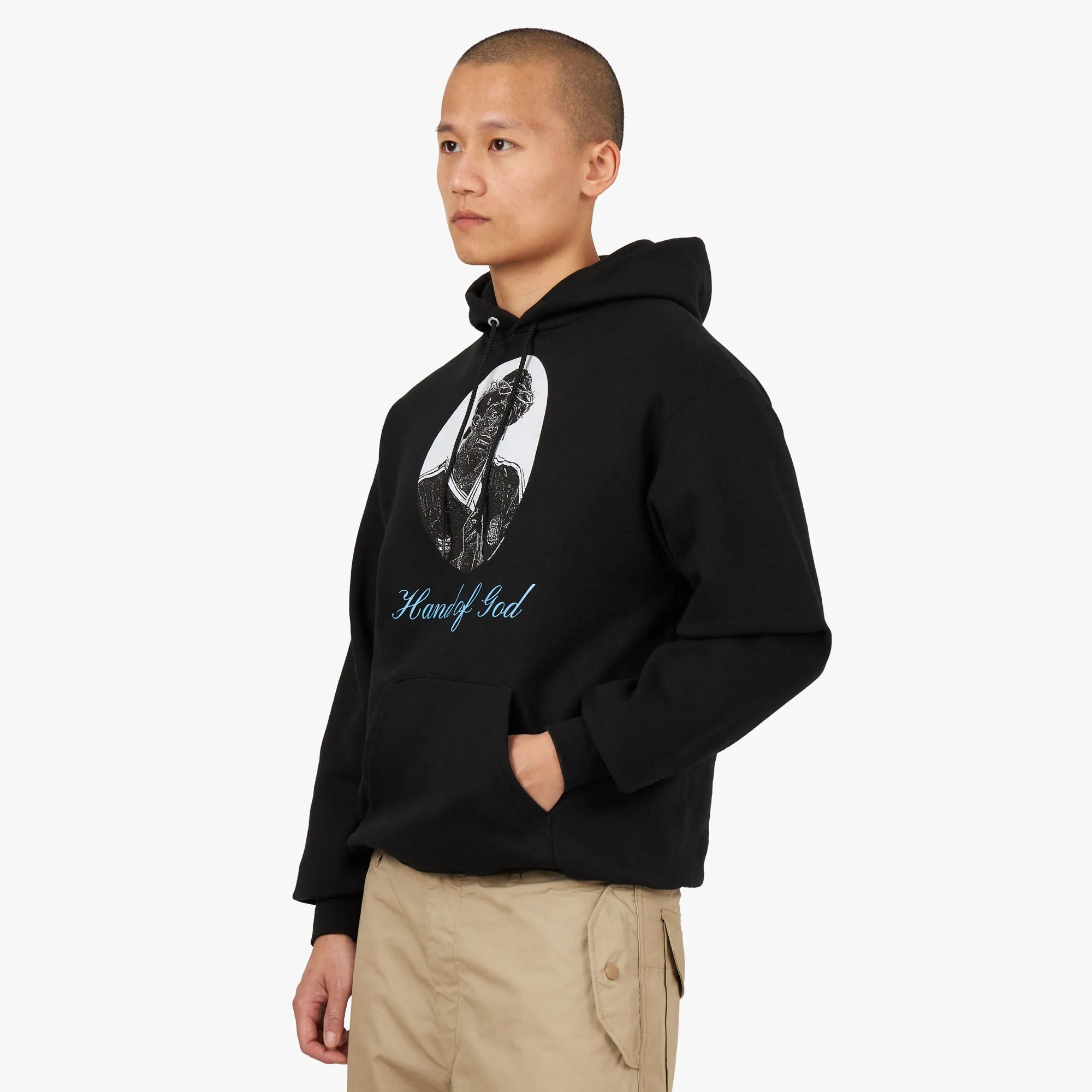 Full Court Press Maradona Pullover Hoodie / Black