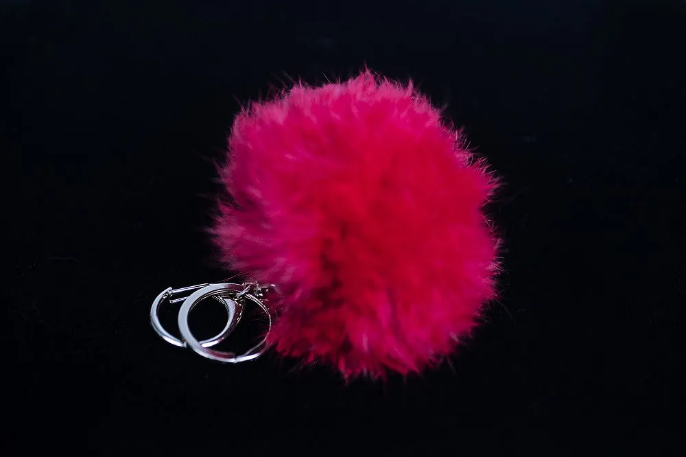 Fur Key Chains/Purse Charms