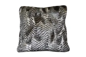 Fur Pillow 'Saber Sterling Silver'