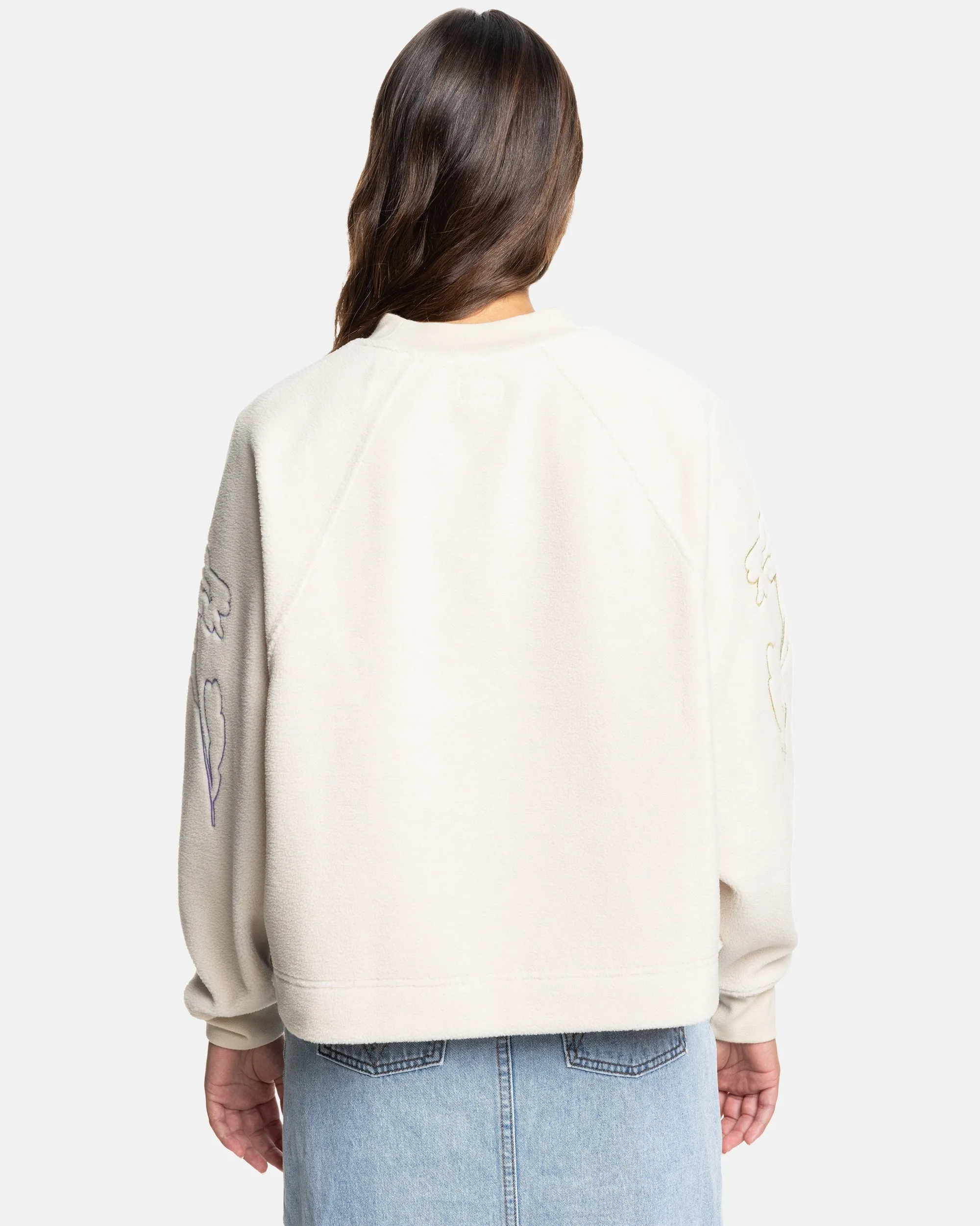 Gabrielle Monceaux Crewneck Sweatshirt - Ecru