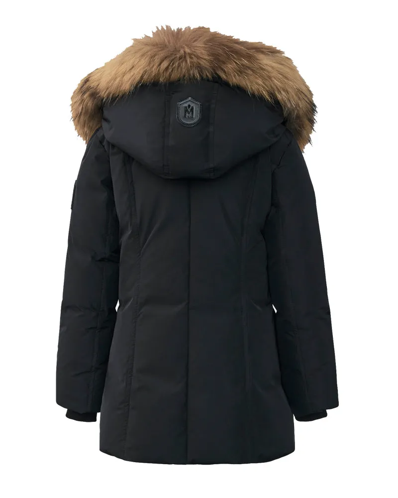 Girls Black Leelee Coat