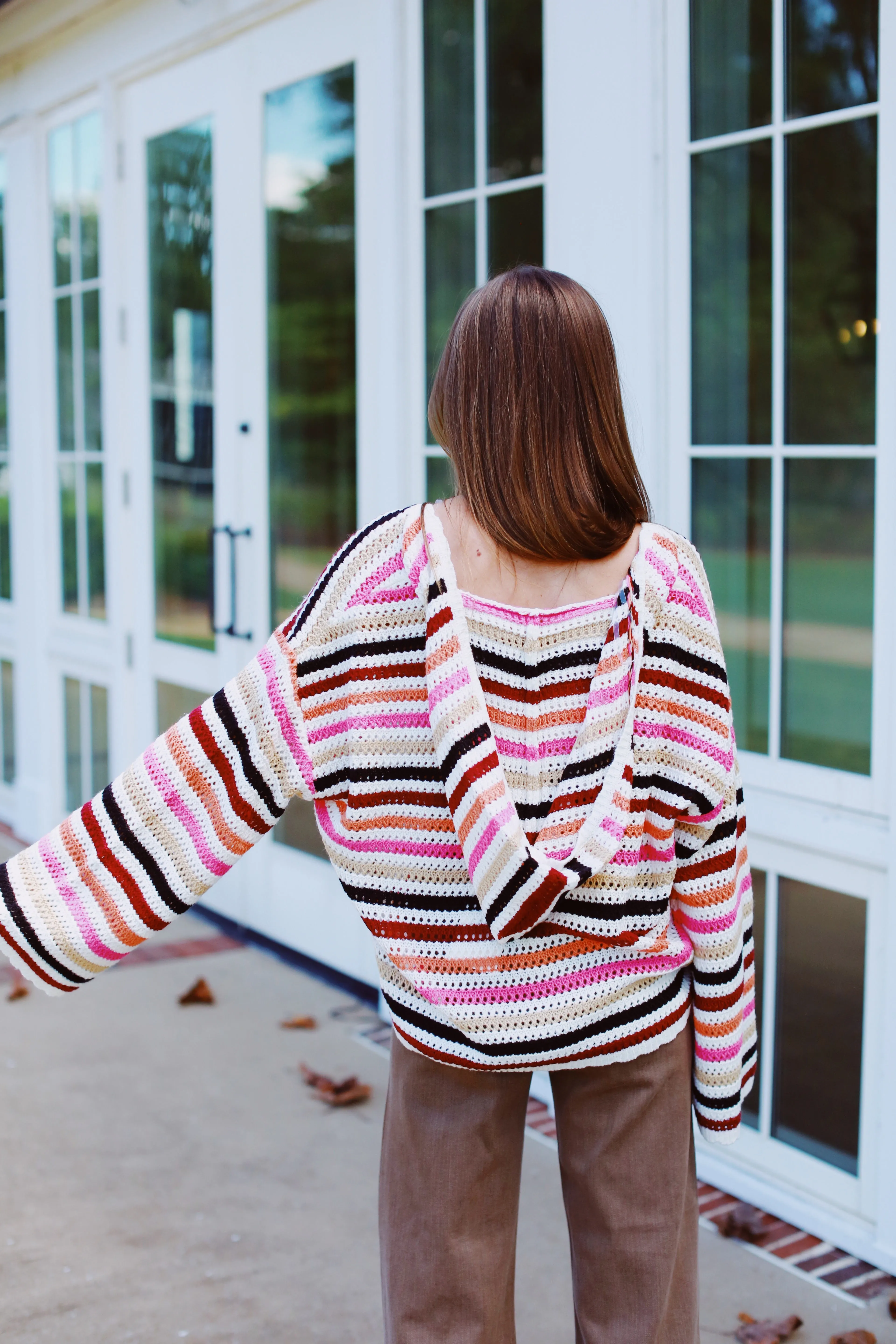 Gran Sweater - Ivory/Pink Multi