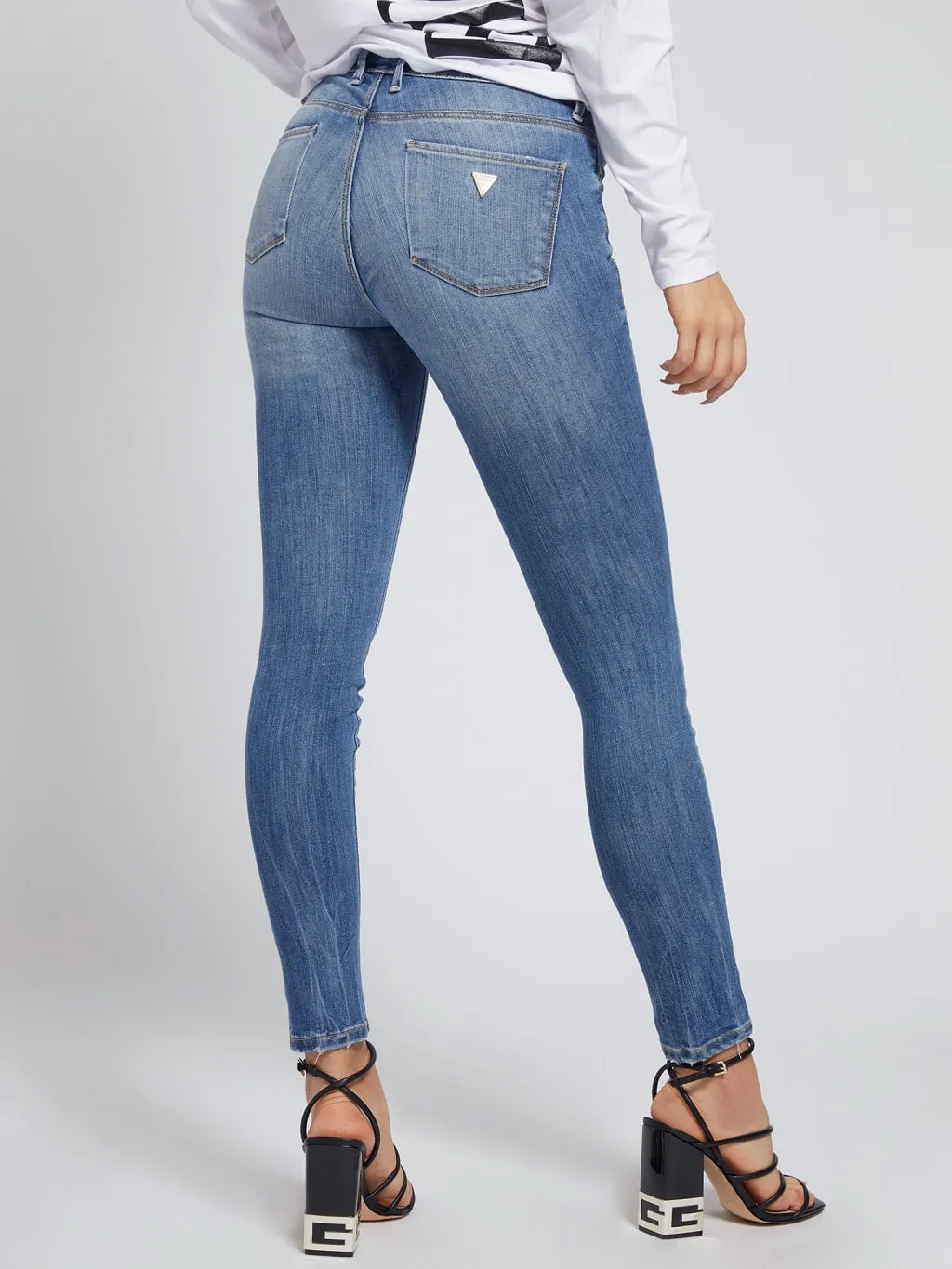 Guess Jegging Mid, Natural Hemp Fiber Jeans