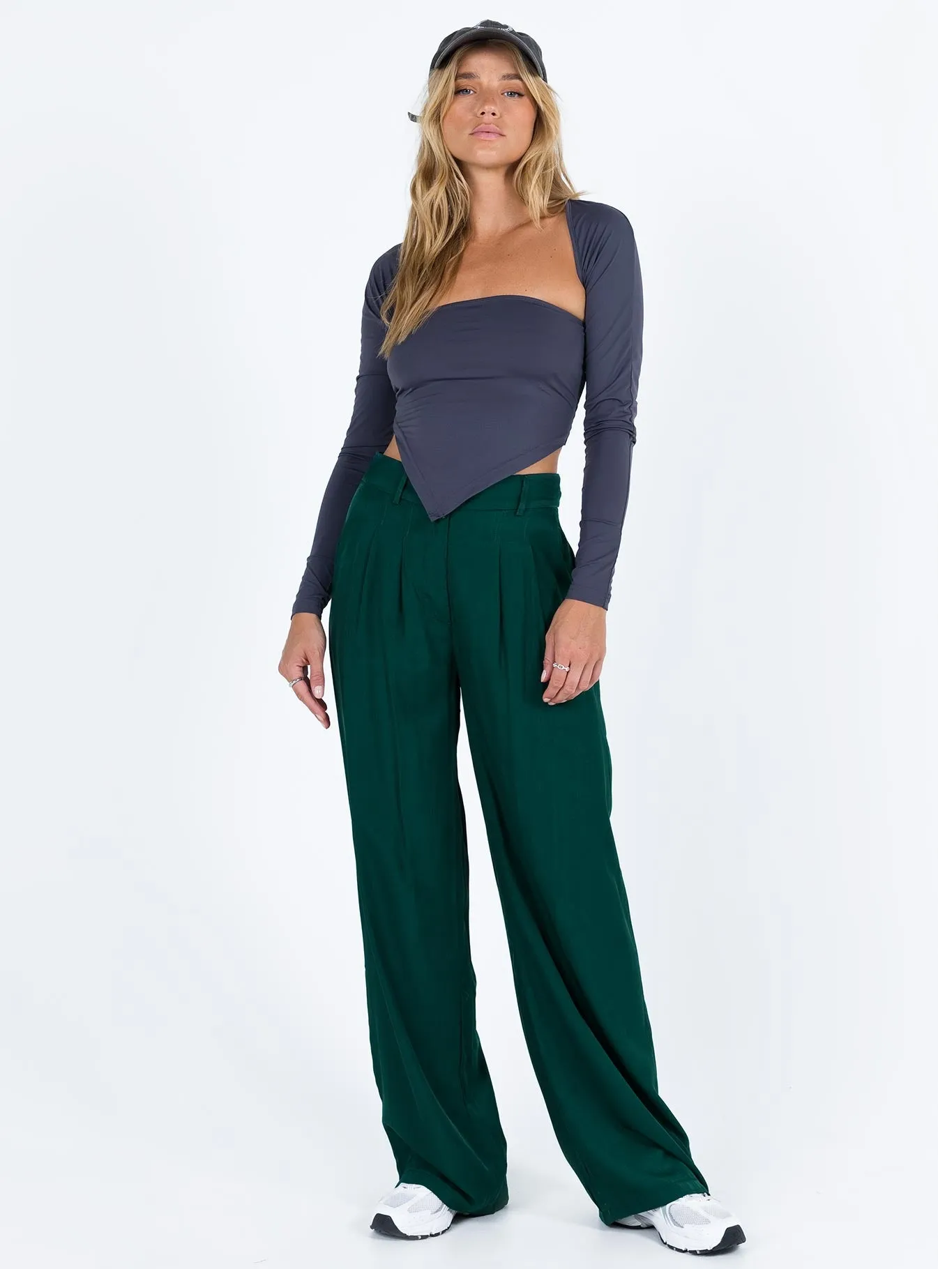 Kacey Pants Forest Green