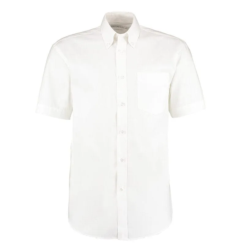 Kustom Kit KK109 Men's Short Sleeve Corporate Oxford Shirt