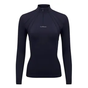 Lemieux Mia Mesh Long Sleeve Base Layer - Navy