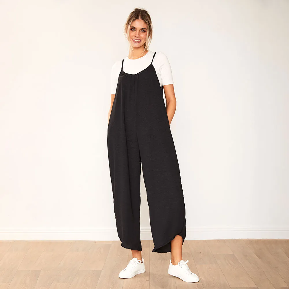 Lennie Jumpsuit (Black)