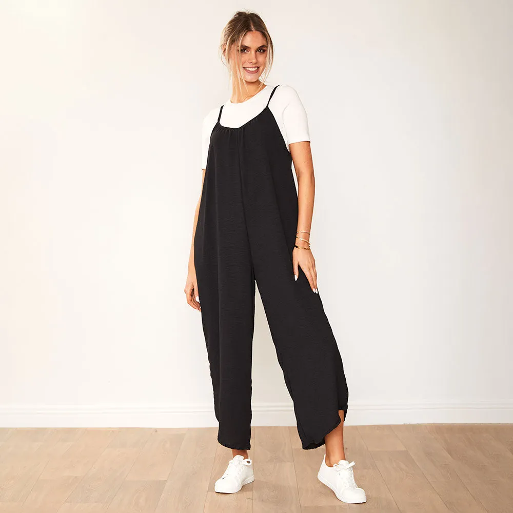 Lennie Jumpsuit (Black)