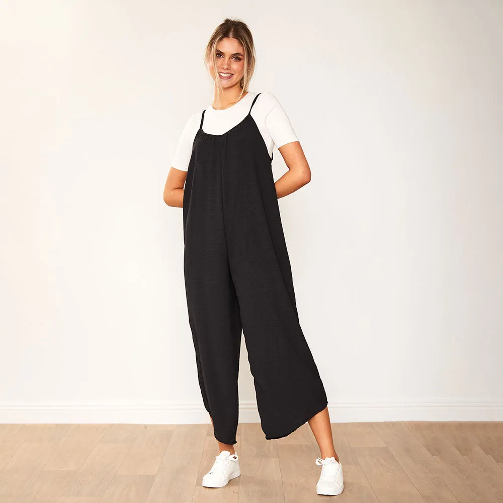 Lennie Jumpsuit (Black)