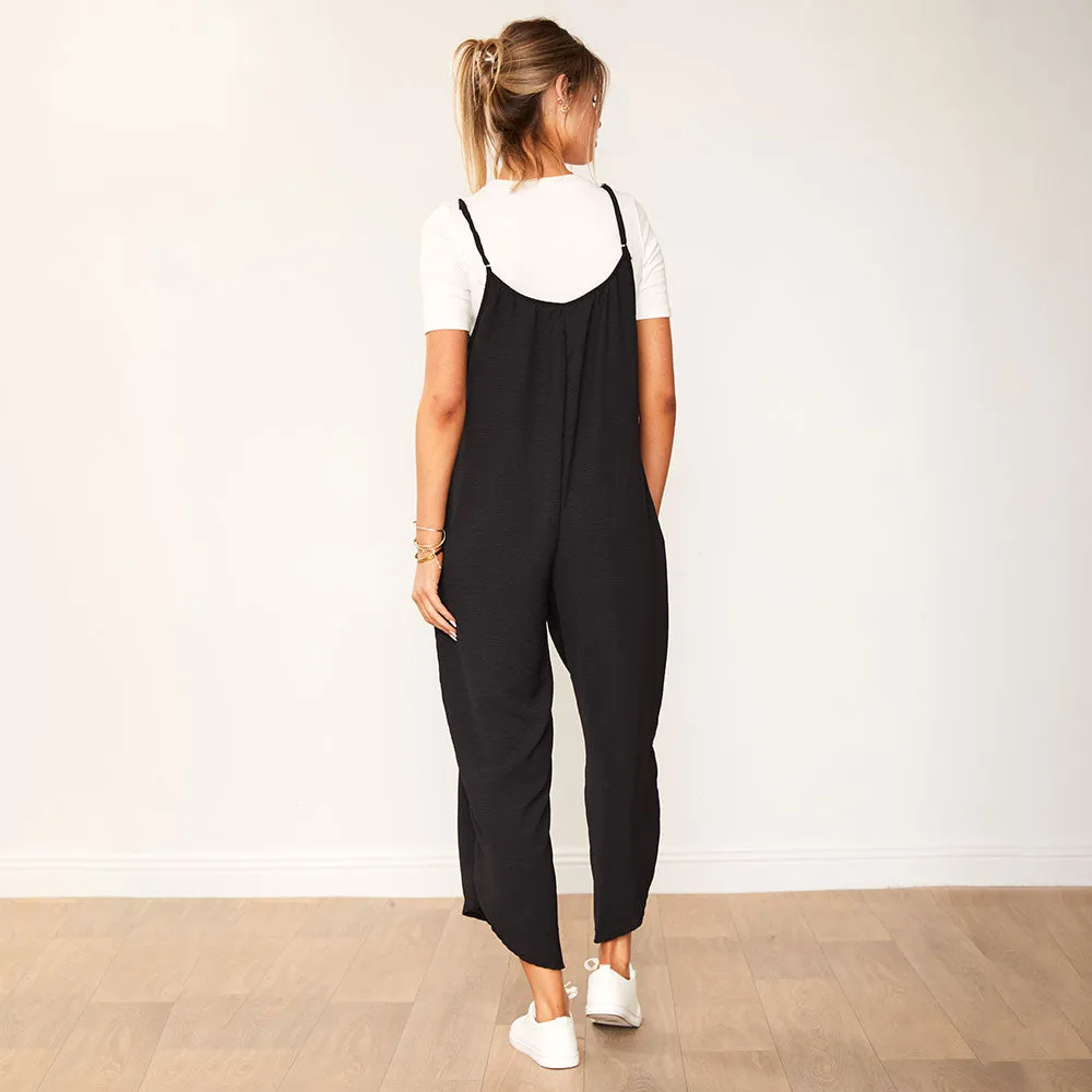 Lennie Jumpsuit (Black)