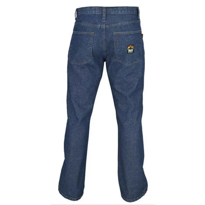 MCR Safety P1D4636 13 Oz. Flame Resistant Denim Jeans, Blue, 46 Inch Waist, 36 Inch Inseam, 1 Each