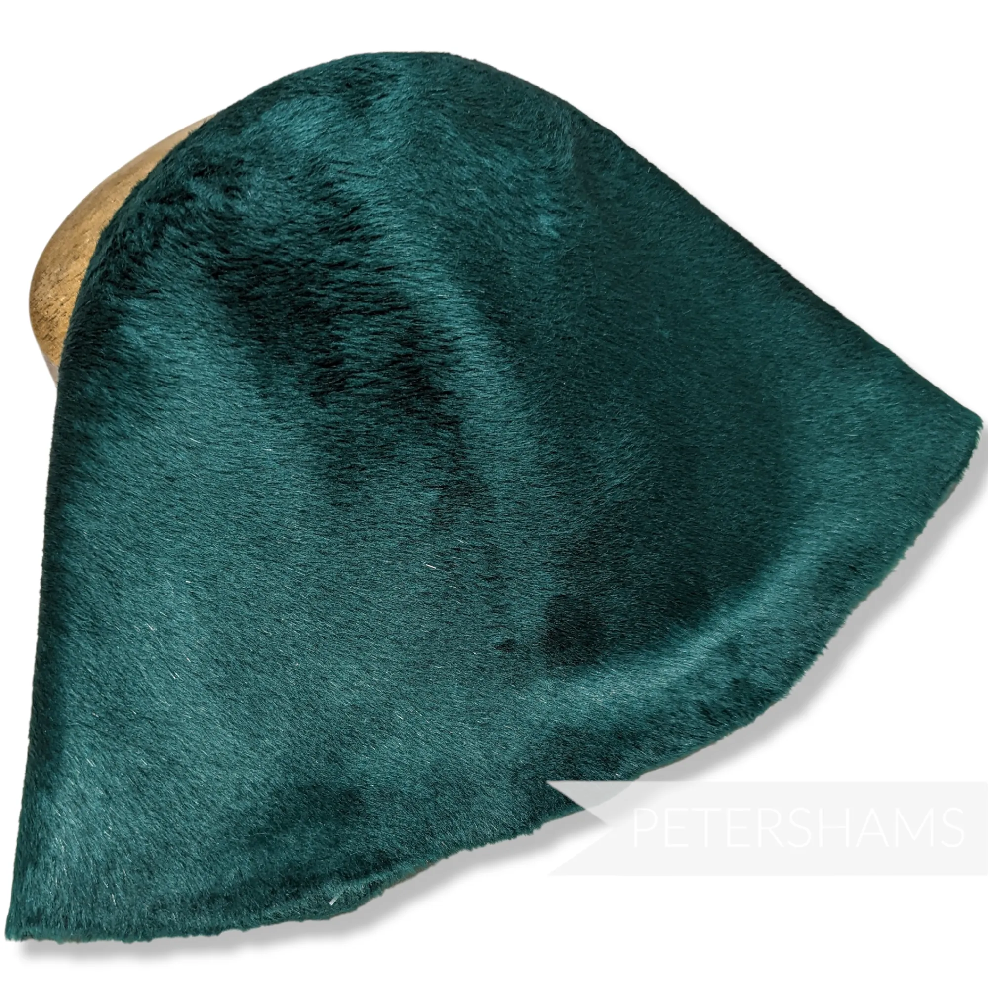 Melusine Vintage Fur Felt Cone Hood Hat Body - Greys & Greens