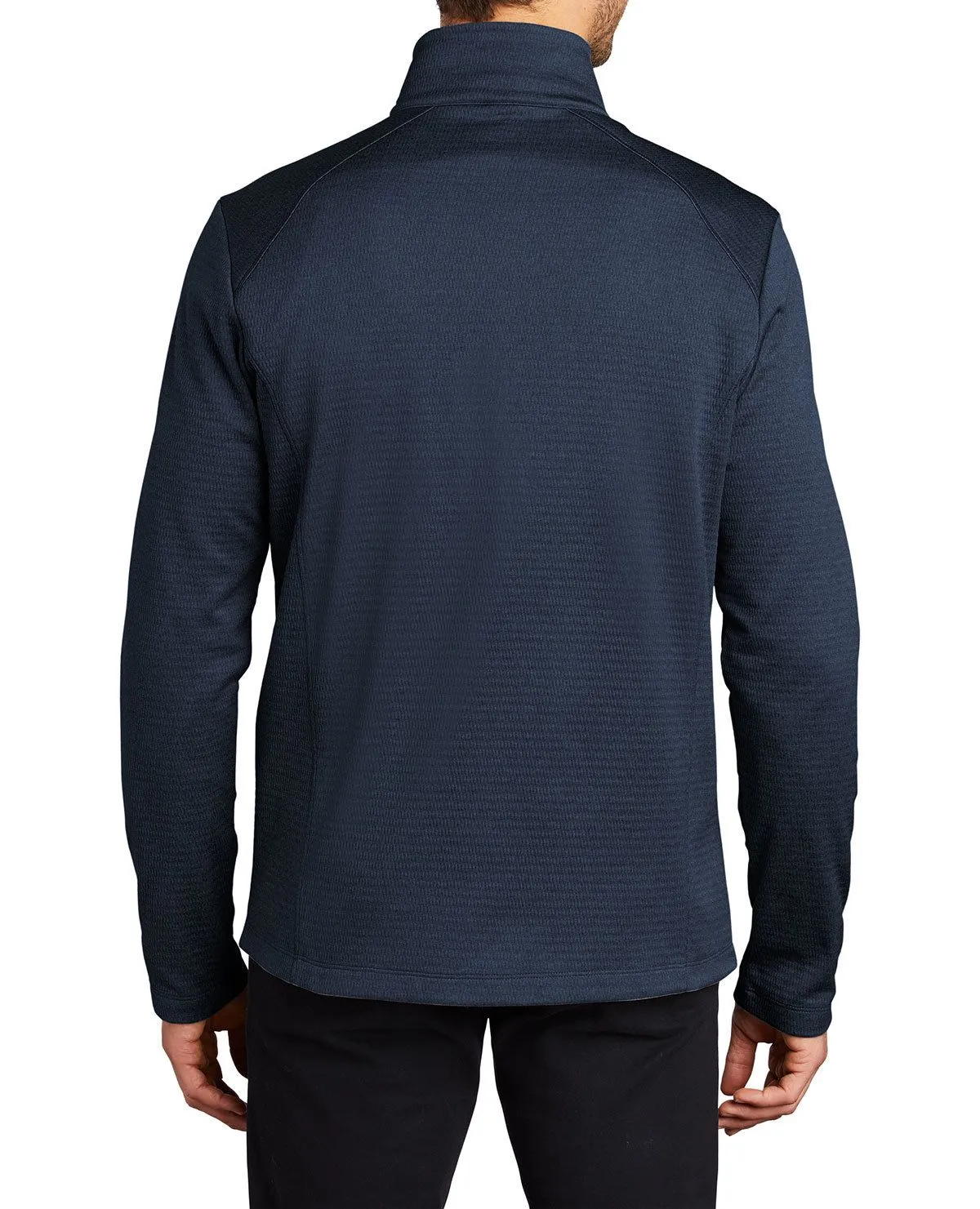 Men's Quarter-Zip Diamond Heather Fleece Pullover