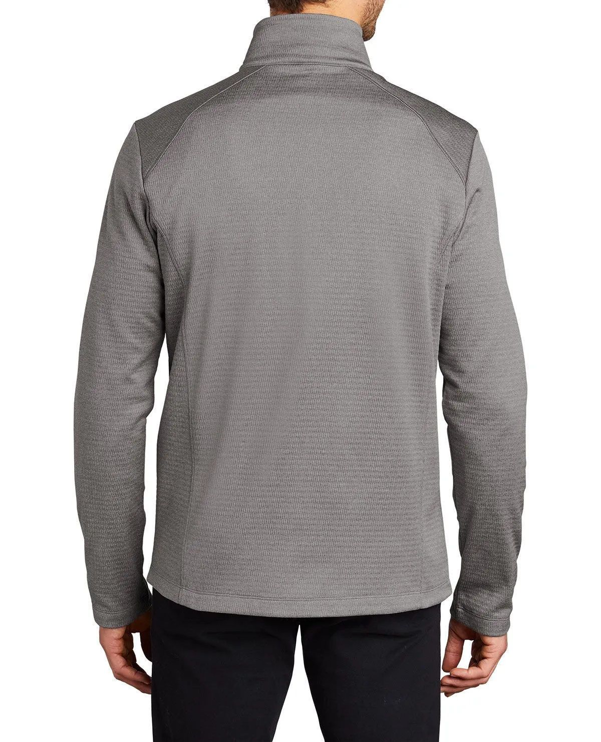 Men's Quarter-Zip Diamond Heather Fleece Pullover