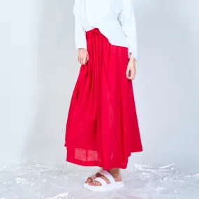 Midi skirt with side pockets wholesale