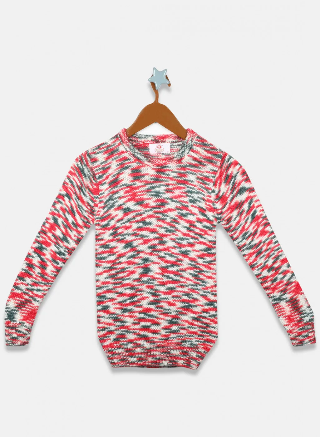 Multi Color Boys Pullover