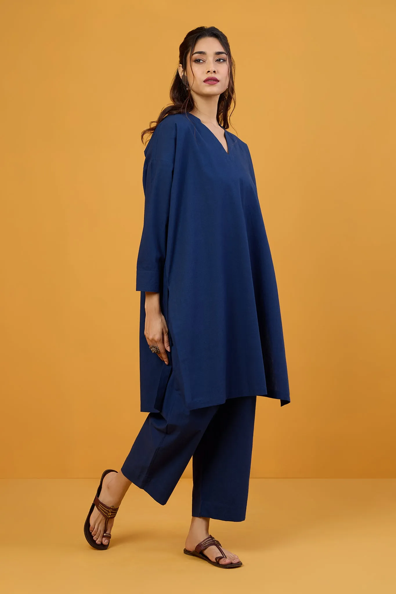 Nebula Night Blue Leisure Tunic