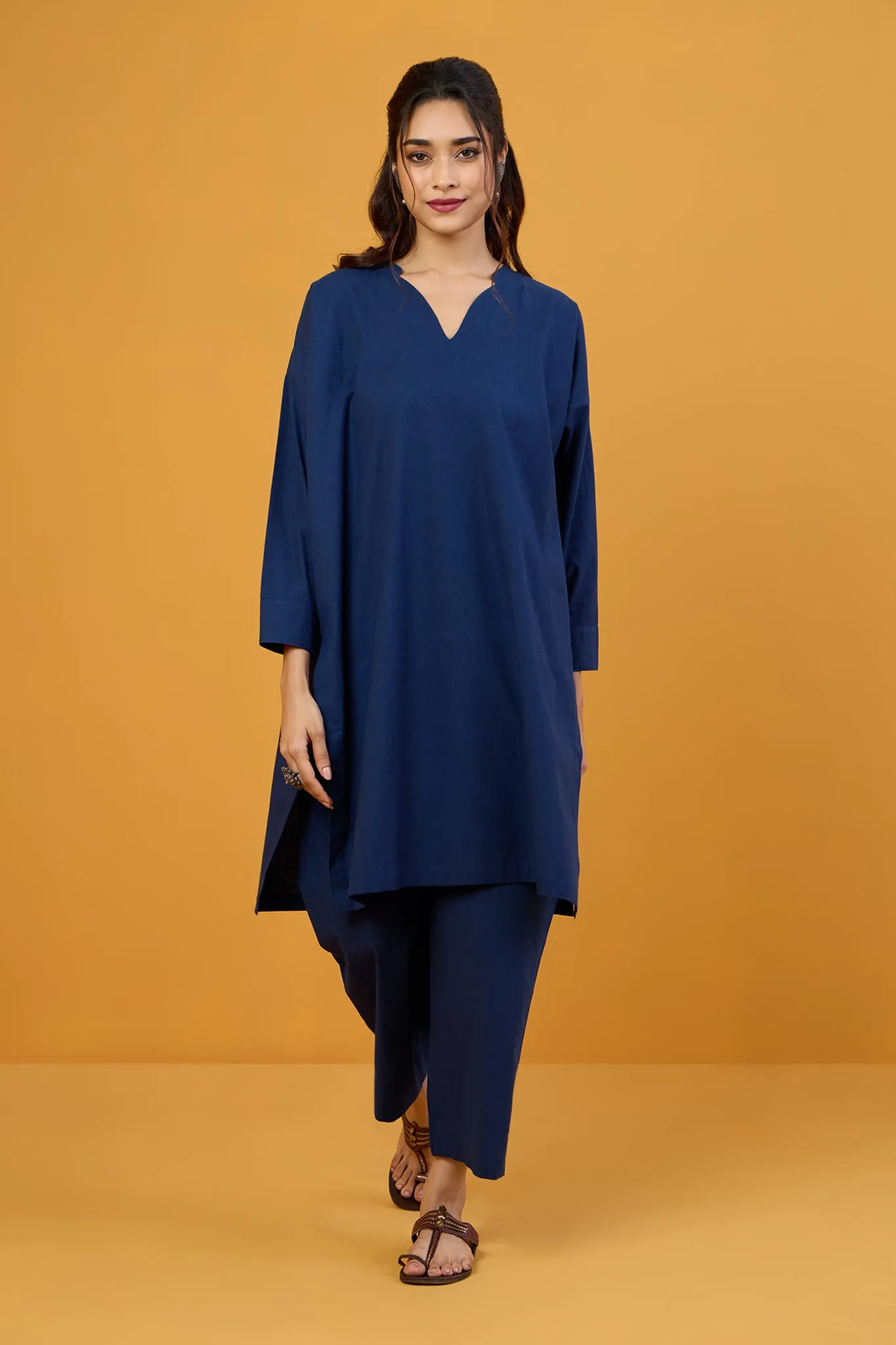 Nebula Night Blue Leisure Tunic